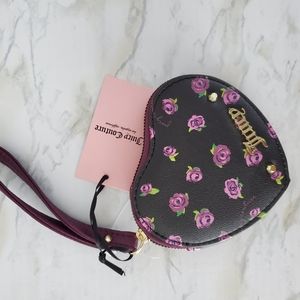 New Juicy Couture Heart Wristlet 💜